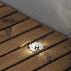 LED-terassivalaisinsarja Mini LED 7467-000 6x0.36W kuvulla teräs 6-osainen - Konstsmide