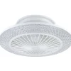 Eglo LED-tuuletinvalaisin Malinska, valkoinen Discount