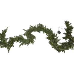 LED-valaistu havuköynnös Greyland, 300cm, vihreä - Star Trading Discount