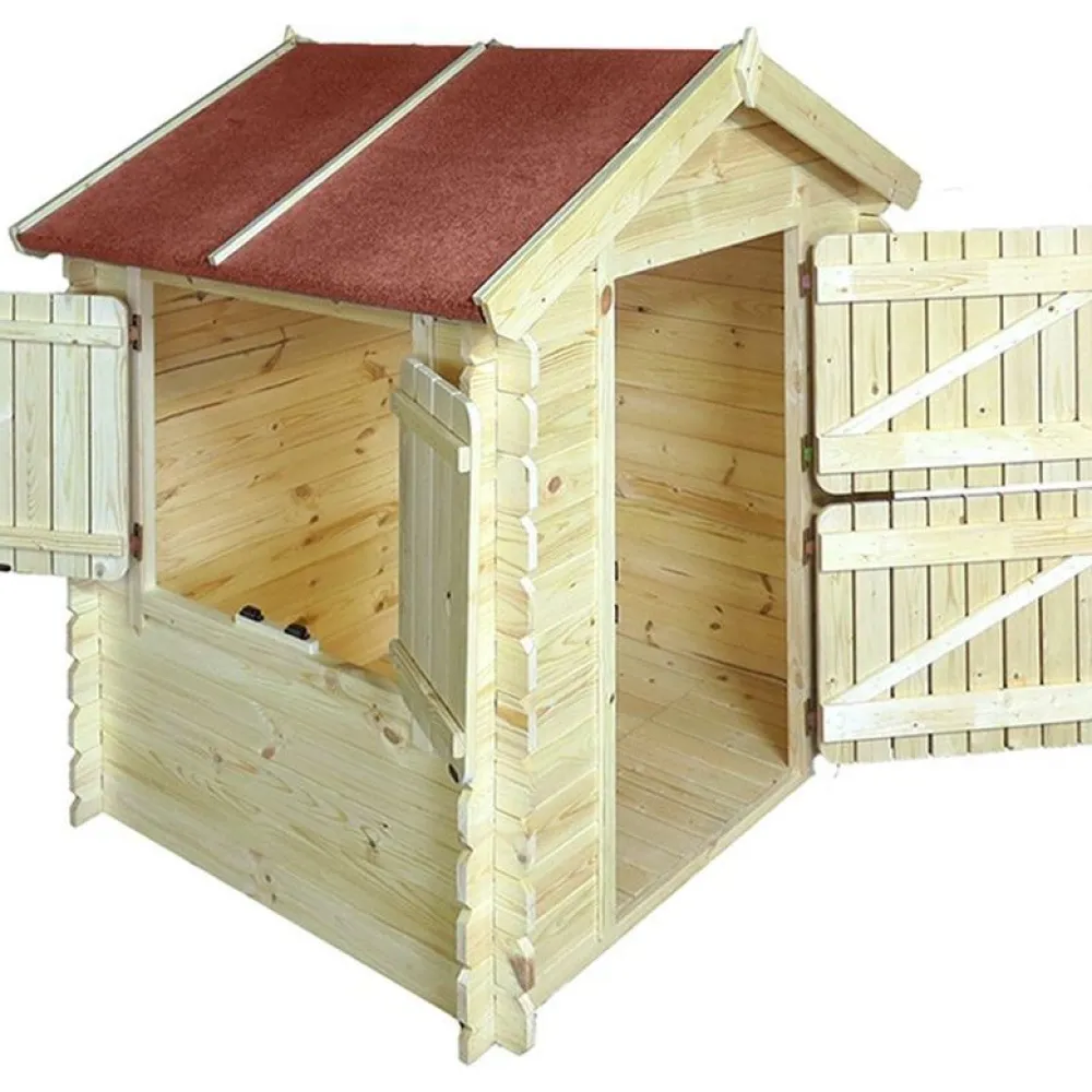 Leikkimökki M516, 1.1m² - Timbela Sale