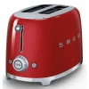 Smeg Leivänpaahdin TSF01RDEU 2-viipaleen punainen