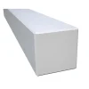 Liimapuutolppa 90x90x1600 mm valkoinen 5 kpl/pkt - Palmako