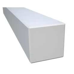 Liimapuutolppa 90x90x1600 mm valkoinen 5 kpl/pkt - Palmako