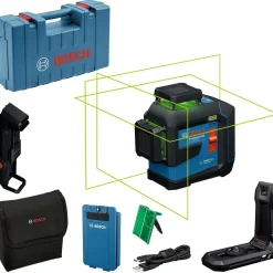 Linjalaser Bosch Professional GLL 80-33 G 3,0 Ah akulla + DK 20 laukku - Bosch Power Tools