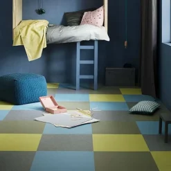 Forbo Linoleumilaatta Marmoleum Click Rosemary Green 30x30 cm harmaanvihreä Clearance