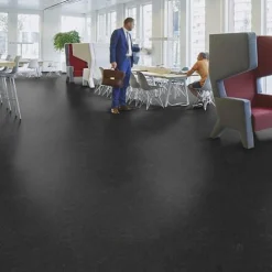 Linoleumilaatta Marmoleum Click Black Hole 30x60 cm tumma harmaa - Forbo Online