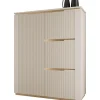 Lipasto 4D HILAFIN, 106x131cm, beige - Nomla Best