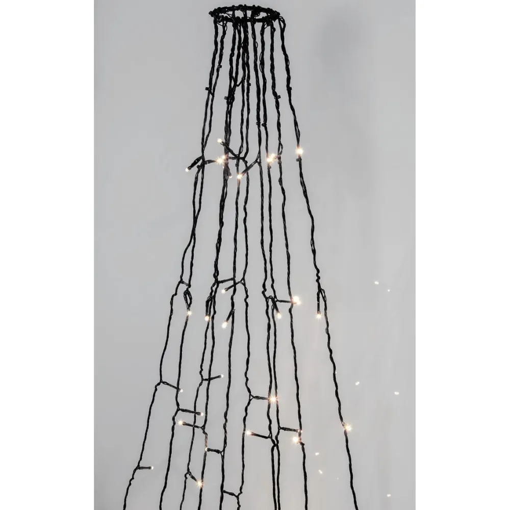 Star Trading Lipputankovalosarja Serie LED Crispy Ice White 360 valoa Outlet