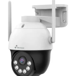 Lisävalvontakamera Nivian Professional PT-Dome, 3MP, sisä-ja ulkokäyttöön, sähköisesti etänä käänneltävä - Celotron Discount