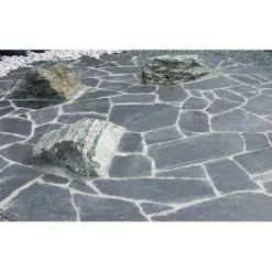 Liuskekivisetti Välimeren Tumma 2-4cm 10m² - Majakivi Discount