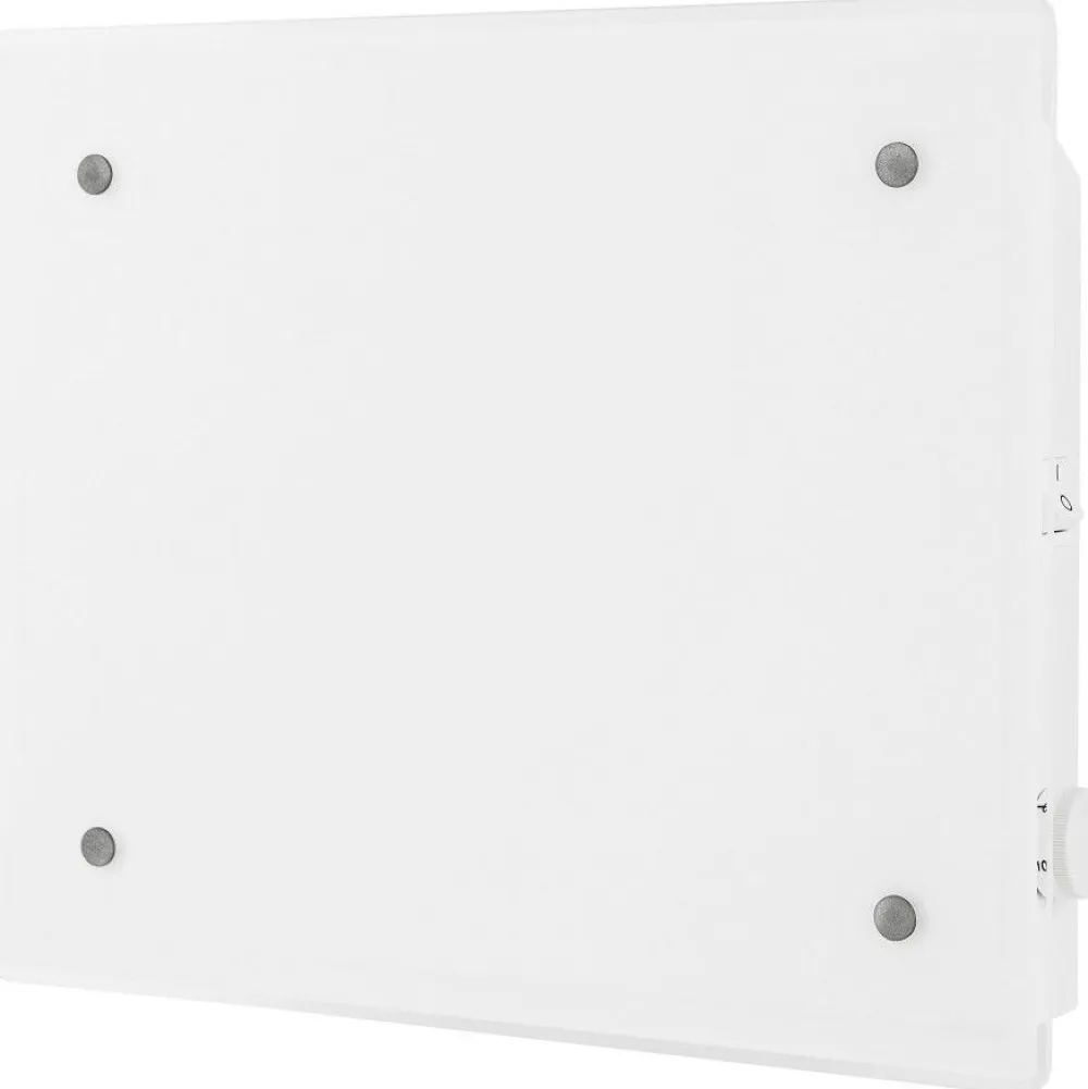 Adax Lämmitin ECO Basic Glass 02 KBT, 250W, valkoinen, IP24, 330x400mm Best