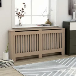 Lämpöpatterin suoja 172x19x81cm mdf - FinePRICE Sale