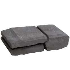 Lakka Rakennustuotteet Loimumuurikivi Lakka 360x180x90mm, musta Outlet