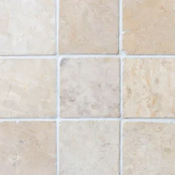 Luonnonkivilaatta Square White, 100 x 100 mm - Qualitystone Hot