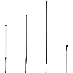 Maapiikkivalaisin LED Scoop mattamusta - Trio Discount