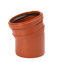Maaviemärin kulmayhde PVC 315x15° - Uponor New