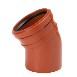 Maaviemärin kulmayhde PVC 250x30° - Uponor New