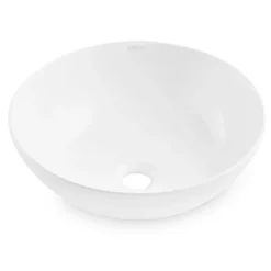 Bathco Malja-allas Sicilia, Ø400mm, valkoinen Discount