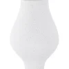 Maljakko Rellis, ø10cm, valkoinen - Venture Home Discount