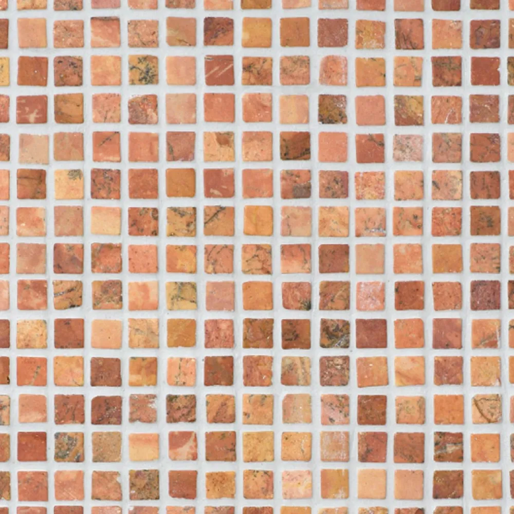 Marmorimosaiikki Square Terra, verkolla, 20 x 20 mm - Qualitystone Outlet