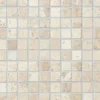 Marmorimosaiikki Square White, verkolla, 30 x 30 mm - Qualitystone Online
