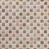 Marmorimosaiikki Square Mustard-White, verkolla, 20 x 20 mm - Qualitystone Sale
