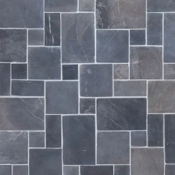 Marmorimosaiikki French Pattern Gray, verkolla - Qualitystone Best