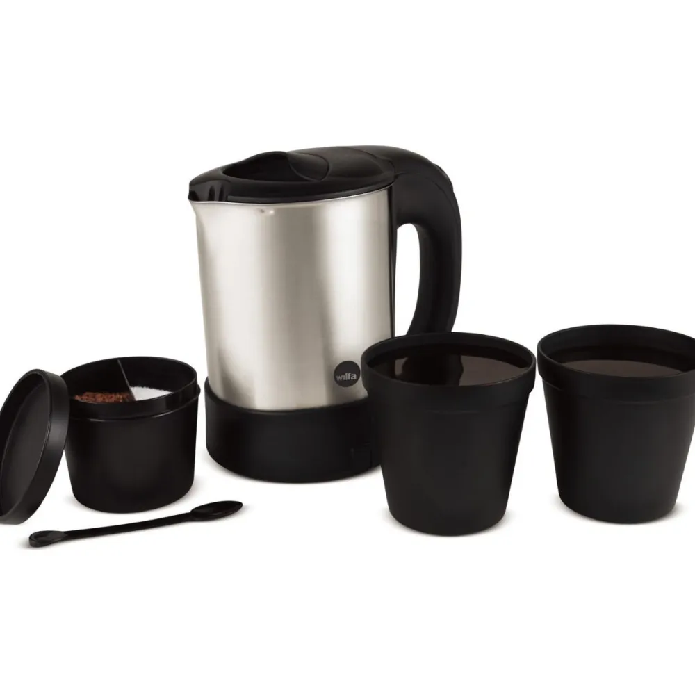 Wilfa Matkavedenkeitin TK-1000, teräs Discount