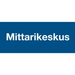 Suomen Turvakauppa Merkintätarra "Mittarikeskus", 20x8cm Best