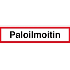 Merkintätarra "Paloilmoitin", 40x10cm - Suomen Turvakauppa Best