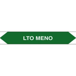 Suomen Turvakauppa Merkintätarra/putkistotarra "LTO meno", 16x2.5cm, 5kpl Sale