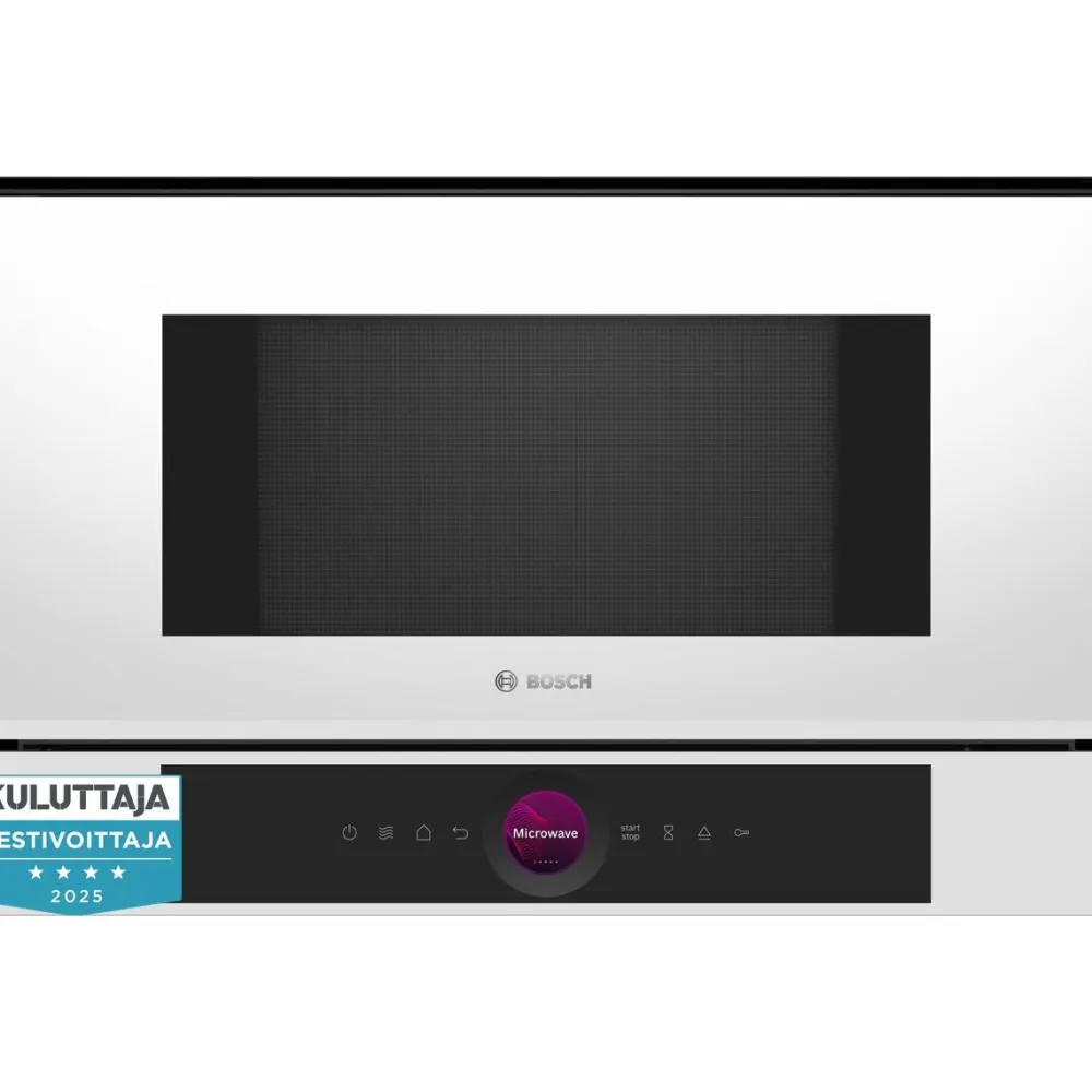 Bosch Mikroaaltouuni Serie 8 BFL7221W1 60cm valkoinen integroitava Clearance