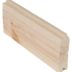 Mökkilattialauta HLL, 28x95x3600mm, mänty, käsittelemätön, päätypontattu - Jokiwood Discount