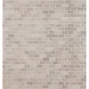 Mosaiikkilaatta Brick Mini White, 20x40mm - Qualitystone Discount