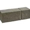 Rudus Muurikivi Antikko 330x165x165 mm profiloitu mustaharmaa Best