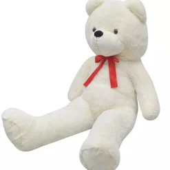 FinePRICE Nalle pehmolelu Valkoinen 200 cm Online