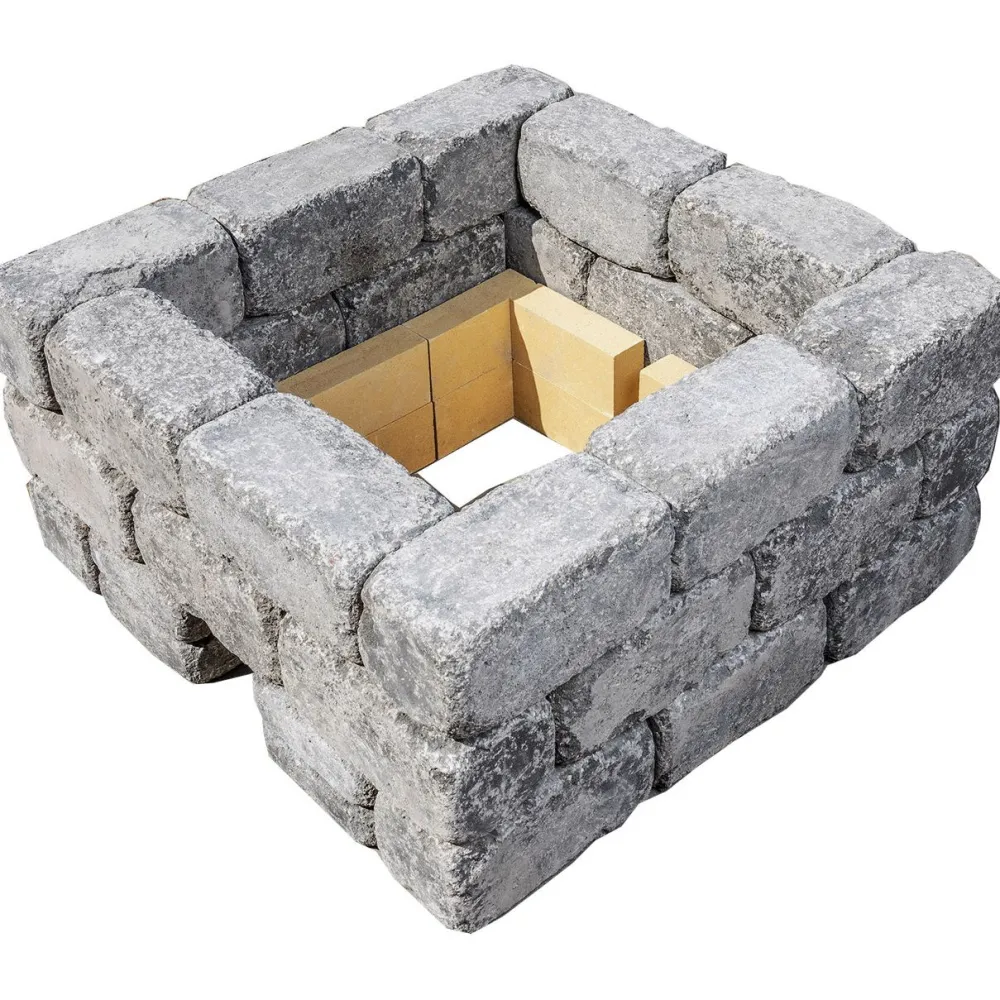HB-Betoni Nuotiopaikka/pihagrilli Firepit, tulitiilillä Outlet