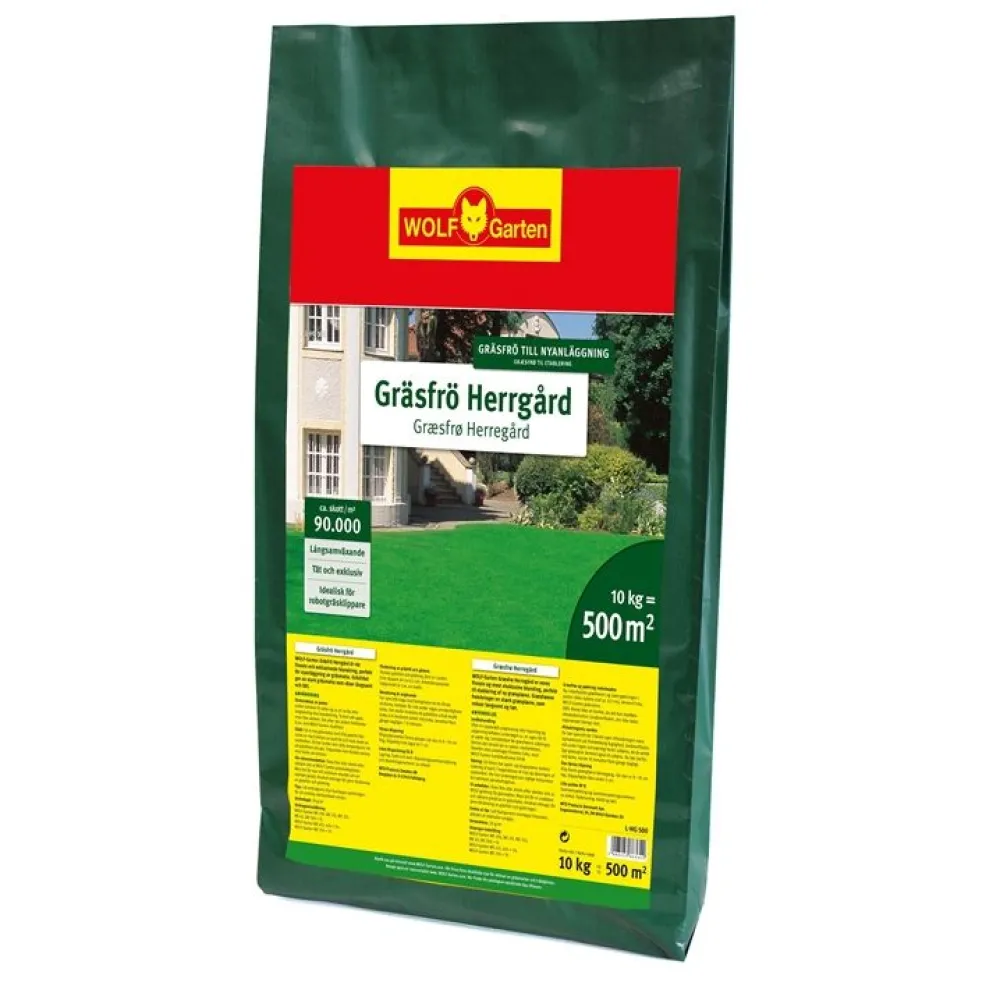 Nurmikonsiemenet L-HG 125 Herrgård 125 m² - Wolf-Garten Online