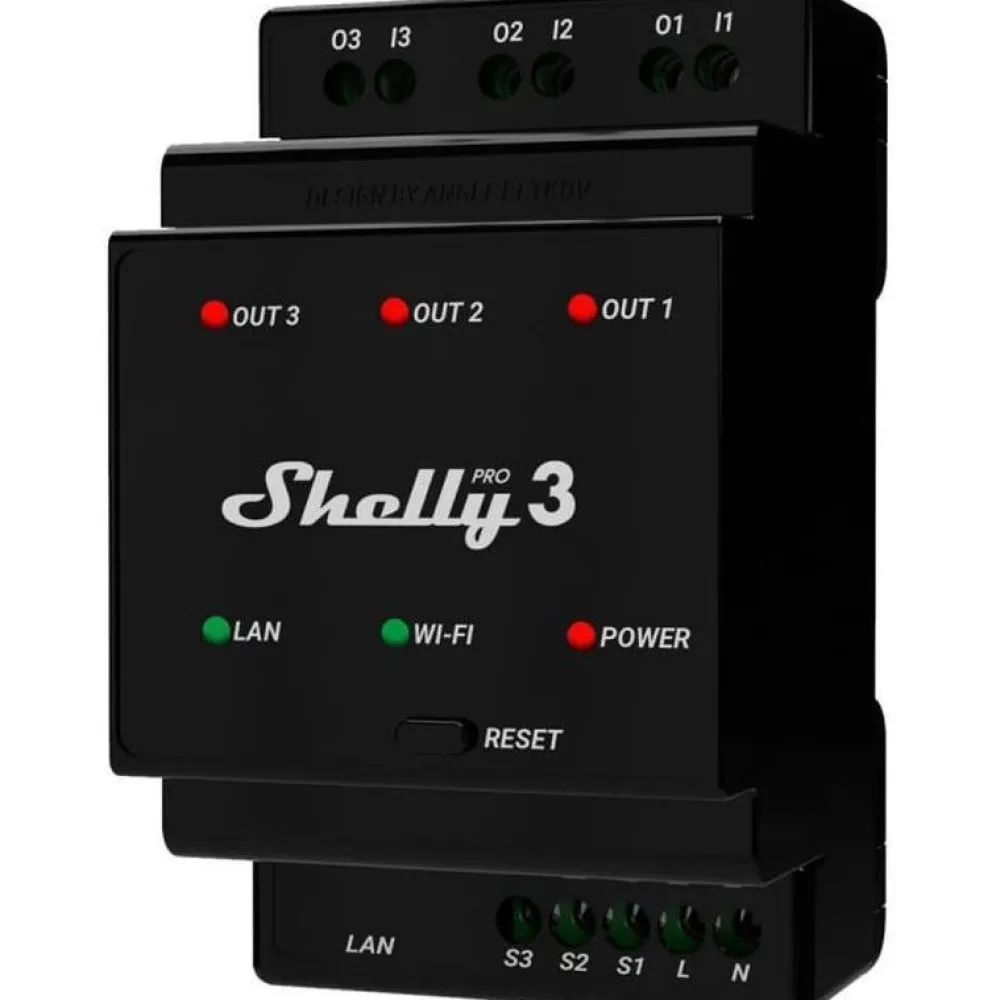 Shelly Ohjelmoitava rele Pro 3 Sale