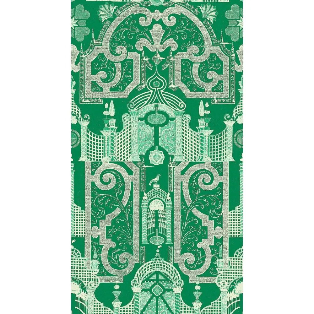 Mindthegap Paneelitapetti Emperor's Labyrinth 1,56x3 m vihreä Outlet