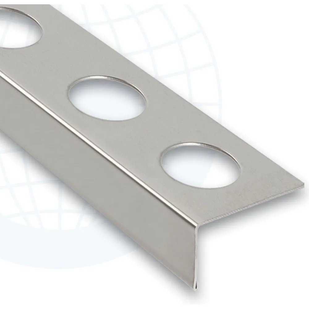 Euroshrink Parvekelistan ulkokulmapala alumiini e-280a, 55mm, harmaa Hot