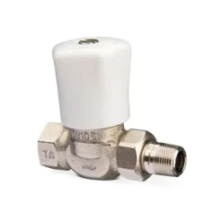 Patteriventtiili RVO-1, DN10, suora, yhdistäjällä - IMI Hydronic Engineering New
