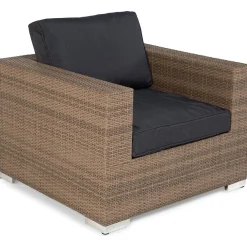 Pehmusteen päällinen Bahamas- nojatuoliin, tummanharmaa - Comfort Garden Hot