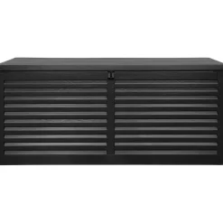House Nordic Pehmustelaatikko Dubrovnik, 146.5x61x64.5cm, 490L, muovi, musta Clearance
