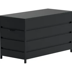 Venture Home Pehmustelaatikko Nisis, 130x60x75cm, musta Discount