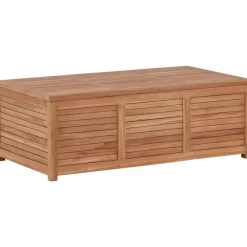Pehmustelaatikko Trento 2, 70x130x46cm, luonnollinen tiikki - Venture Home Sale