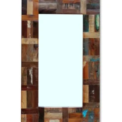 Peili täysi uusiokäytetty puu 80x50 cm - FinePRICE Clearance