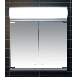 Peilikaappi LED-valaisimella Monza 60x62 cm 28 W vikavirtasuojakytkin - Tammiholma New