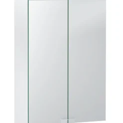 Peilikaappi LED-valolla Option Basic, pistorasia, valkoinen, eri kokoja - Geberit New