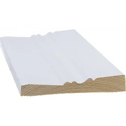 Peitelista/koristelista 3019P 15x95x3300 mm mänty valkoinen - Cent Sale
